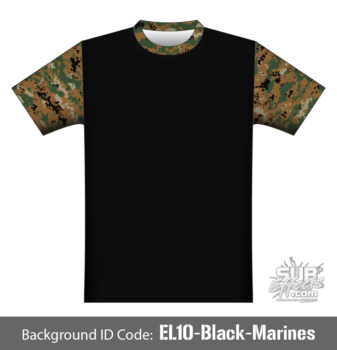 EL10-Black-Marines-SUB-EFFECTS-sublimation-shirt-design