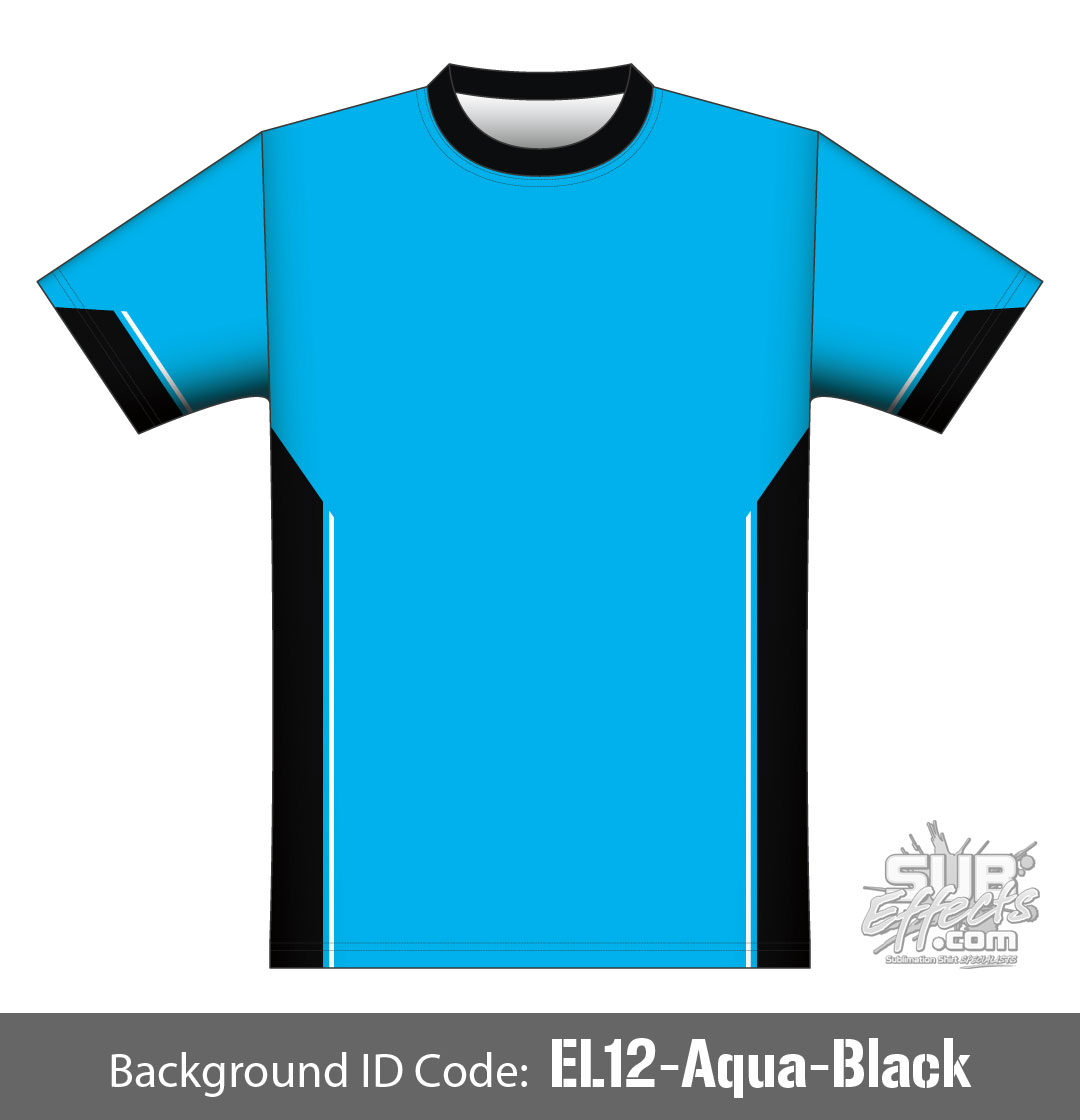 EL12-Aqua-Black-SUB-EFFECTS-sublimation-shirt-design