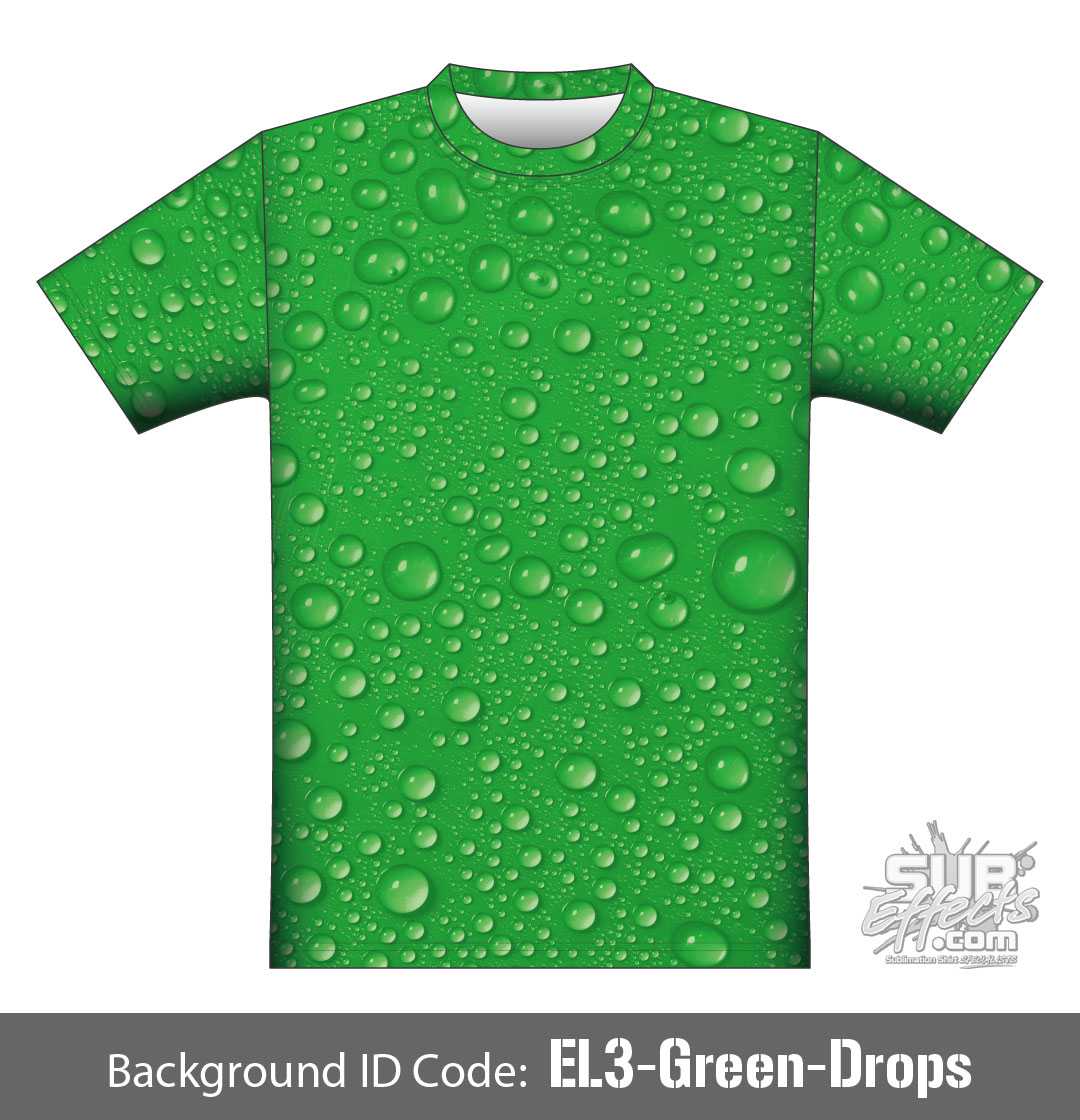 EL3-Green-Drops-SUB-EFFECTS-sublimation-shirt-design