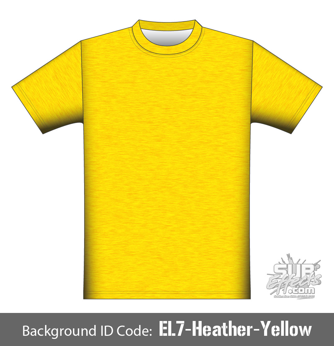 EL7-Heather-Yellow-SUB-EFFECTS-sublimation-shirt-design