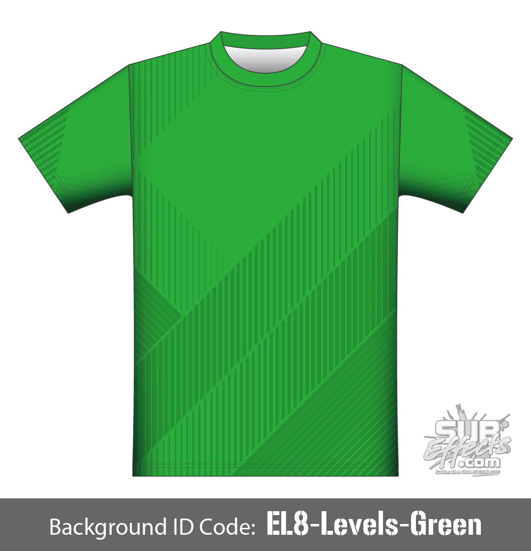 EL8-Levels-Green-SUB-EFFECTS-sublimation-shirt-design
