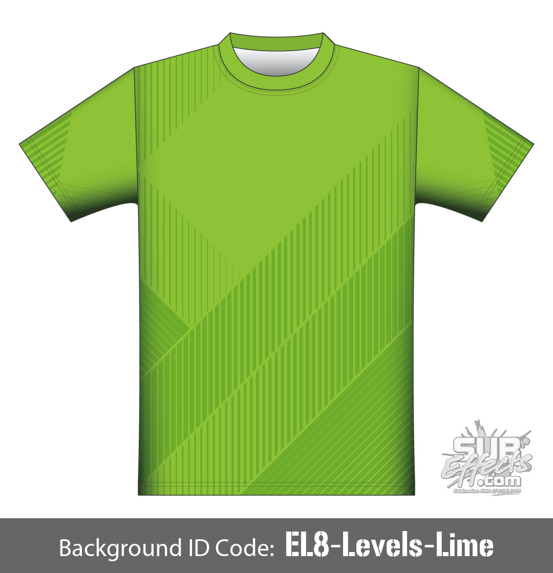 EL8-Levels-Lime-SUB-EFFECTS-sublimation-shirt-design